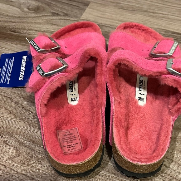 Birkenstock Arizona Shearling - Suede Shoes - Picture 10 of 12